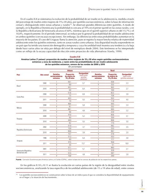 Pactos para la igualdad: Hacia un futuro sostenible