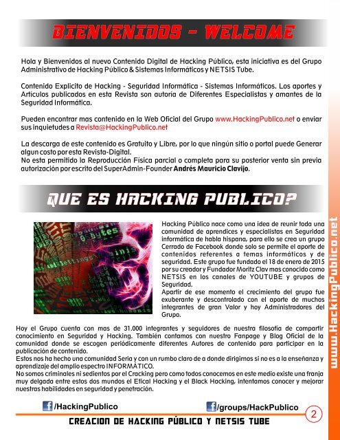 Revista Hacking Publico 3ra Edicion