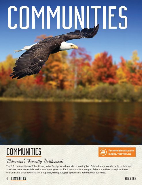 Vilas County Visitor Guide - 2016