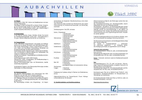 A U B A C H V I L L E N VILLA JADE - Immobilien Zentrum