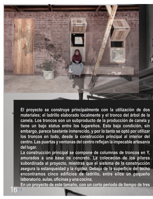 e-An N° 29 nota N° 1 Una arquitectura para todos por el arq. Carlos Sánchez Saravia