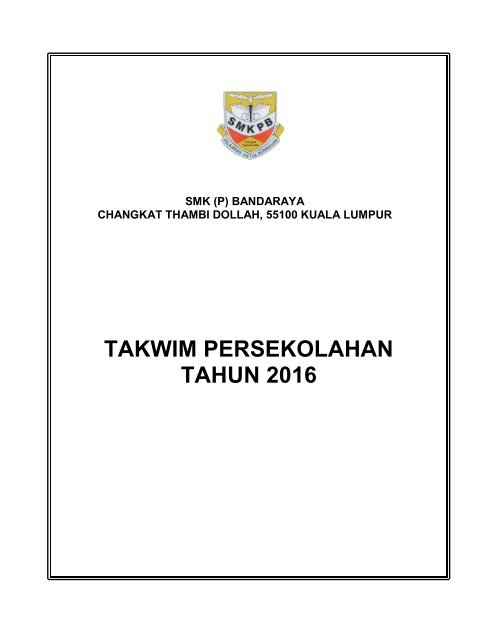 TAKWIM 2016