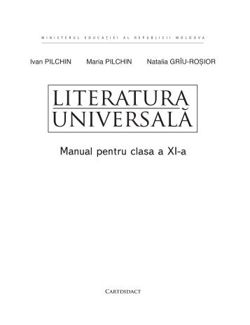 XI_Literatura universala (in limba romana)