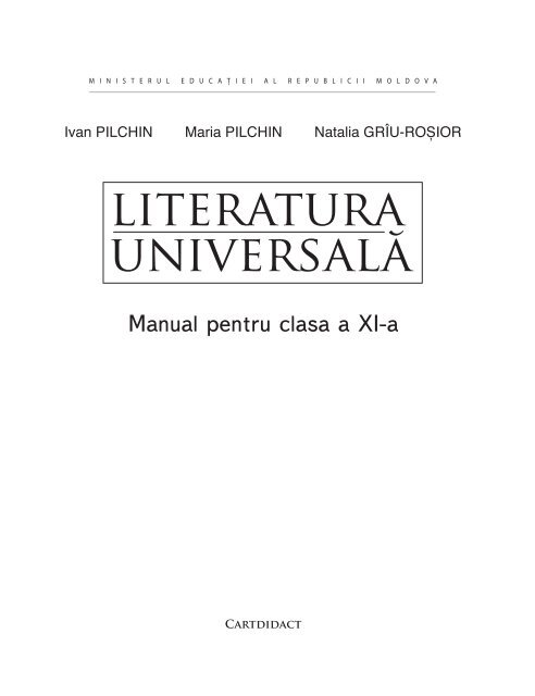 XI_Literatura universala (in limba romana)