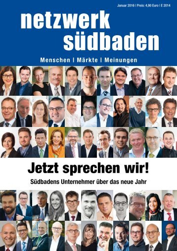 Netzwerk Südbaden - Ausgabe Dezember 2015