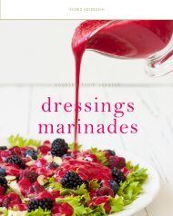 Magazine - Dressings Marinades