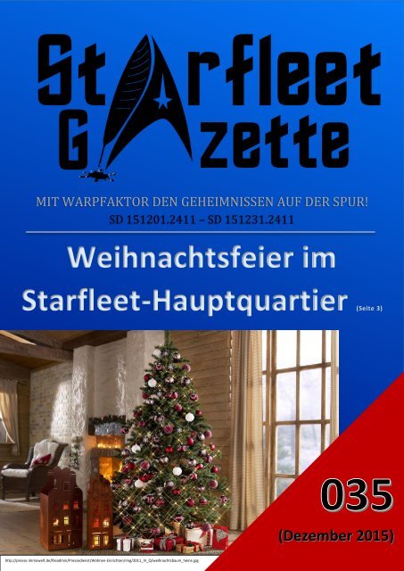 Starfleet-Gazette, Ausgabe 035 (Dezember 2015)