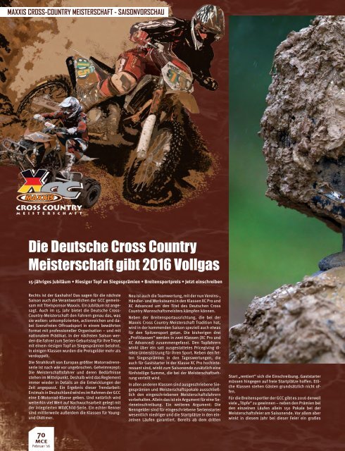 Motocross Enduro - 02/2016