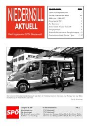 Ausgabe 01/2011 - SPÃ–-Niedernsill