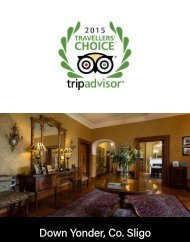 Down Yonder, TripAdvisor Travellers' Choice Awards