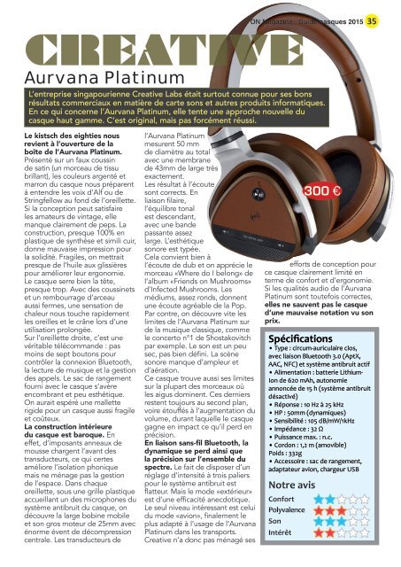 ON Magazine - Guide Casques 2015