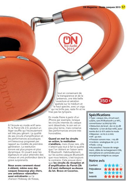 ON Magazine - Guide Casques 2015