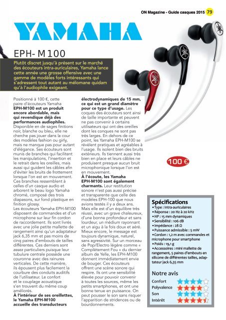 ON Magazine - Guide Casques 2015