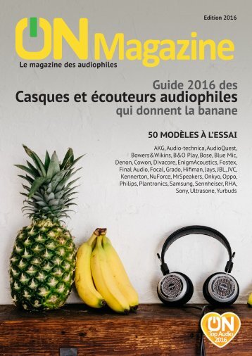 ON Magazine : Guide casques et écouteurs audiophiles 2016