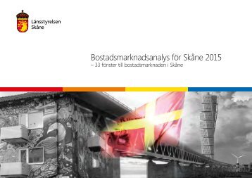 Bostadsmarknadsanalys för Skåne 2015