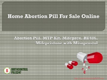Home Abortion Pill For Sale Online