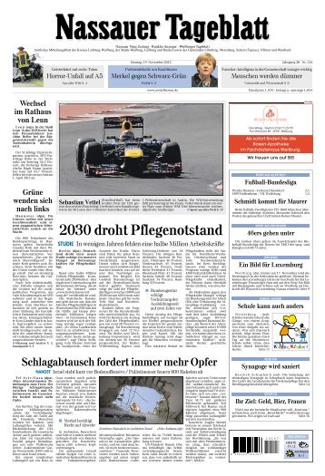 2030 droht Pflegenotstand - ePaper - Mittelhessen.de