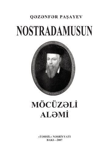 Nastradamusun Möcüzəli Aləmi (e-book az)