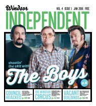 Windsor Independent - January 2016