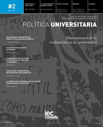 POLÍTICA UNIVERSITARIA