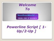 Powerline Script [ 1-Up2-Up ]