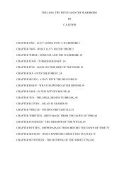 The Lion The Witch And The Wardrobe Comprehension Questions