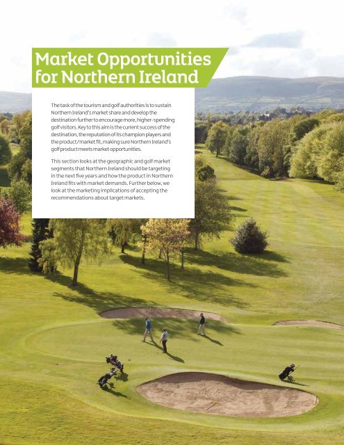 A Strategic Review of Golf Tourism in Northern Ireland 2015 - 2020