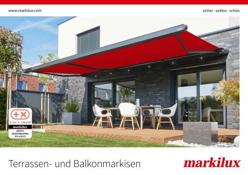 Elmar Raumdesign - Designermarkisen von markilux