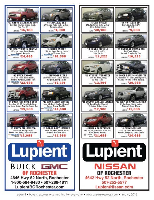 Buyers Express - Rochester Edition - January 2016