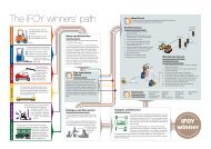 The IFOY Winners' Path