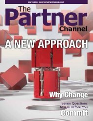 The Partner Channel Magazine Winter 2016