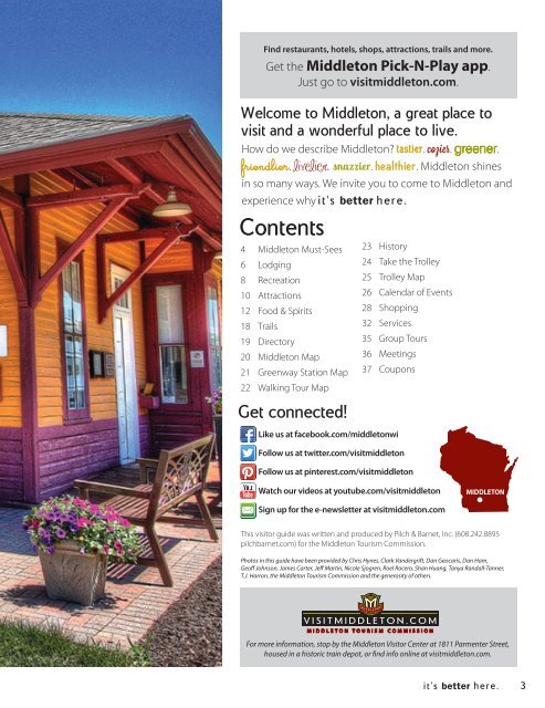 Middleton Visitor Guide - 2016