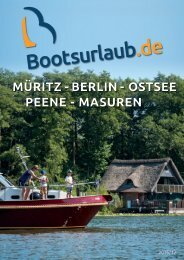 Bootsurlaub Katalog2016