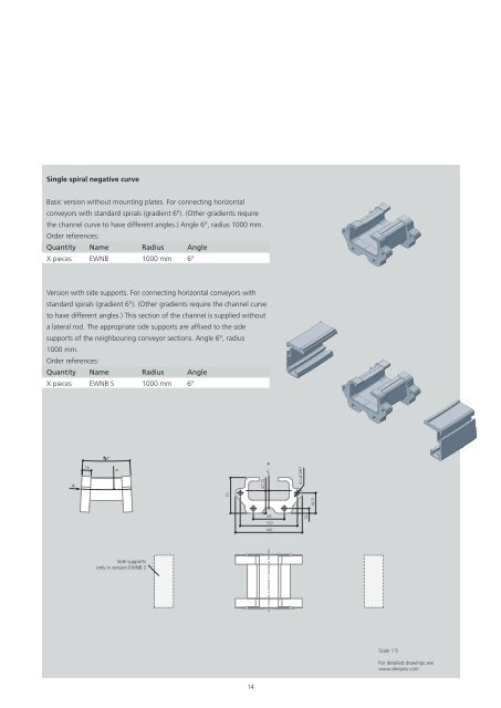 deniway® plate chain conveyor - Denipro