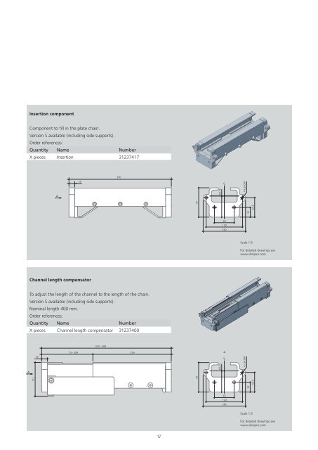 deniway® plate chain conveyor - Denipro