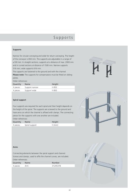 deniway® plate chain conveyor - Denipro