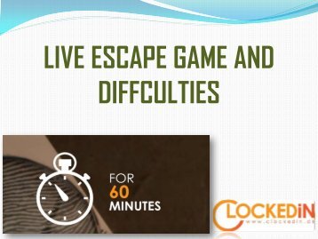 Play Escape Game Live And Win