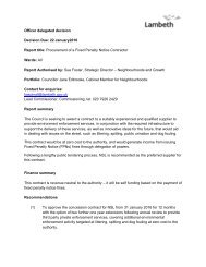 Fixed Penalty Notice Contractor Procurement