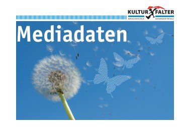 Mediadaten - Kulturfalter