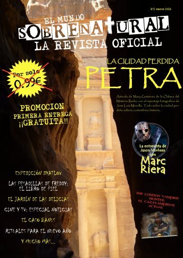 El Mundo Sobrenatural Enero 2016 - Petra, La Ciudad Perdida