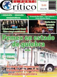 Pemex en estado de quiebra