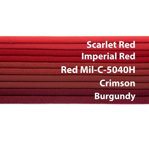 Crimson Red Color Chart