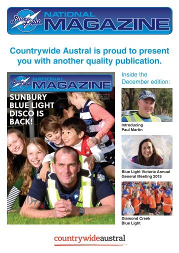 Countrywide Austral Presents The National Bluelight Magazine Issue 36 Summer 15-16