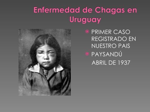 ENFERMEDAD DE CHAGAS - Instituto de Higiene