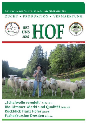 Bei uns am Hof Ausgabe 2-2010 - ALPINETGHEEP