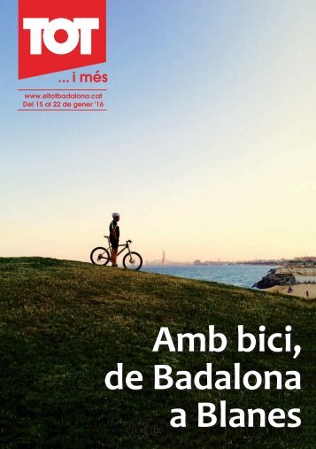 Amb bici de Badalona a Blanes