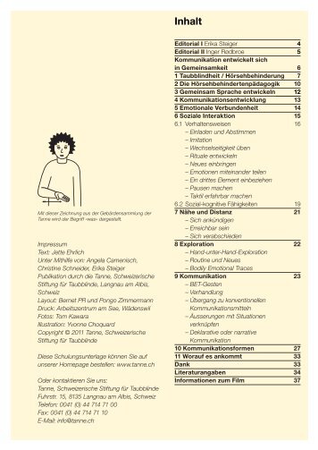 Ausschnitt aus der Begleitbroschüre lesen - Tanne