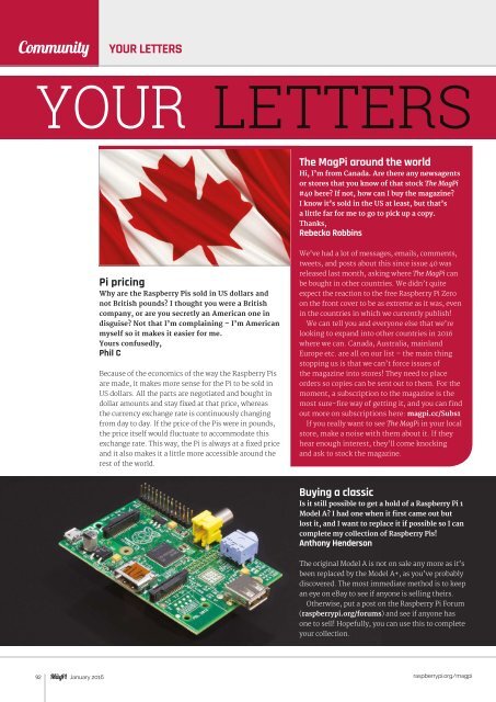 YOUR OFFICIAL RASPBERRY PI MAGAZINE