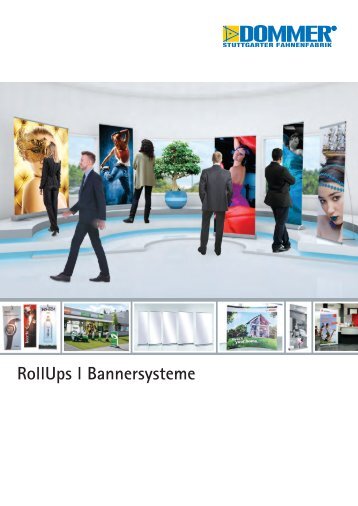 DOMMER • RollUps  l  Bannnersysteme 2016