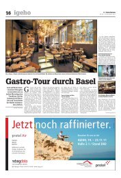 Gastro-Tour durch Basel - B&N Service AG